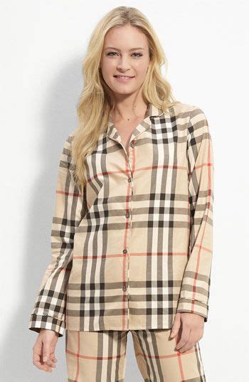 burberry plaid silk fabrics|burberry pajamas for women.